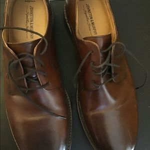 Beautiful brown leather dress shoes